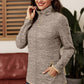 Heathered Quarter-Zip Sweatshirt