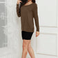 Basic Bae Full Size V-Neck Long Sleeve Top