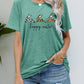 HOPPY EASTER Bunny Graphic Tee Shirt