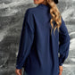 Button-Up Roll-Tab Sleeve Shirt