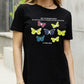 Simply Love Full Size Butterfly Graphic Cotton Tee