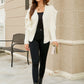 Puff Sleeve V-Neck Fuzzy Cardigan