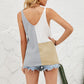 Color Block Knit Tank