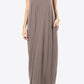 Floral Spaghetti Strap Maxi Dress with Pockets