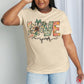 Simply Love Full Size LOVE YOURSELF Graphic Cotton Tee