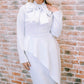 Bow Detail Long Sleeve Dress