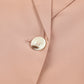 One-Button Flap Pocket Blazer