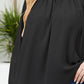 Tied Balloon Sleeve Blouse