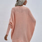 Waffle Knit Open Front Cardigan