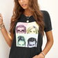 Portraits Graphic Print Tee