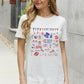 Simply Love 4TH OF JULY USA AMERICA Graphic Cotton Tee