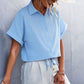 Button Down Cuffed Shirt