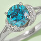 1 Carat Moissanite 4-Prong 925 Sterling Silver Ring