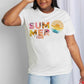 Simply Love Full Size SUMMER VIBES Graphic Cotton Tee