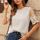 Half Sleeve Round Neck Blouse