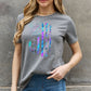 Simply Love Full Size NEVER GIVE UP Graphic Cotton Tee