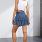 Smocked Layered Skort