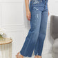 Kancan Full Size Melanie Crop Wide Leg Jeans