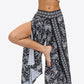 Split Wide Leg Long Pants