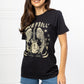mineB Full Size Rock & Roll Graphic Tee