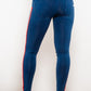 Side Stripe Zip Closure Skinny Jeans