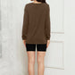 Basic Bae Full Size V-Neck Long Sleeve Top