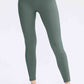 Wide Waistband Slim Fit Long Sports Pants