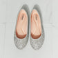 Forever Link Sparkle In Your Step Rhinestone Ballet Flat in Silver