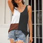 Color Block Knit Tank