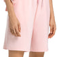 Drawstring Elastic Waist Sports Bermuda Shorts