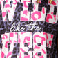 Slogan Graphic Leopard Tee
