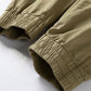Drawstring Elastic Waist Cargo Joggers