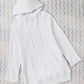 Side Slit Raglan Sleeve Hoodie