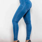 Full Size Buttoned Skinny Jeans