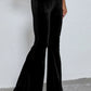 High Waist Flare Leg Pants