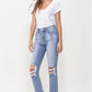 Lovervet Full Size Courtney Super High Rise Kick Flare Jeans