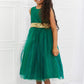 Kid's Dream Little Miss Classy Tutu Dress in Green