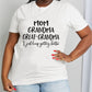 Simply Love Full Size Slogan Graphic Cotton Tee