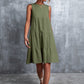 Sleeveless Round Neck Tiered Dress