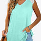 Spliced Lace Curved Hem Blouse