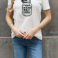 Simply Love Full Size RAISED ON SWEET TEA AND  SUNSHINE Graphic Cotton Tee