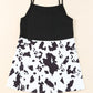 Animal Print Color Block Cami