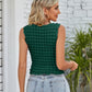 Textured Round Neck Tank