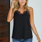 Eyelash Lace Trim Cami Tank