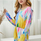 Girls Tie-Dye Round Neck Romper