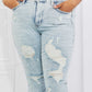 Judy Blue Tiana Full Size High Waisted Distressed Skinny Jeans