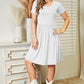 Ninexis Full Size Short Sleeve Dress with Pockets