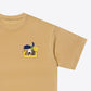 Graphic Dropped Cotton Tee Shirt