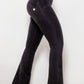Buttoned Flare Jeans