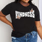 Simply Love Full Size KINDNESS Butterfly Graphic Cotton Tee